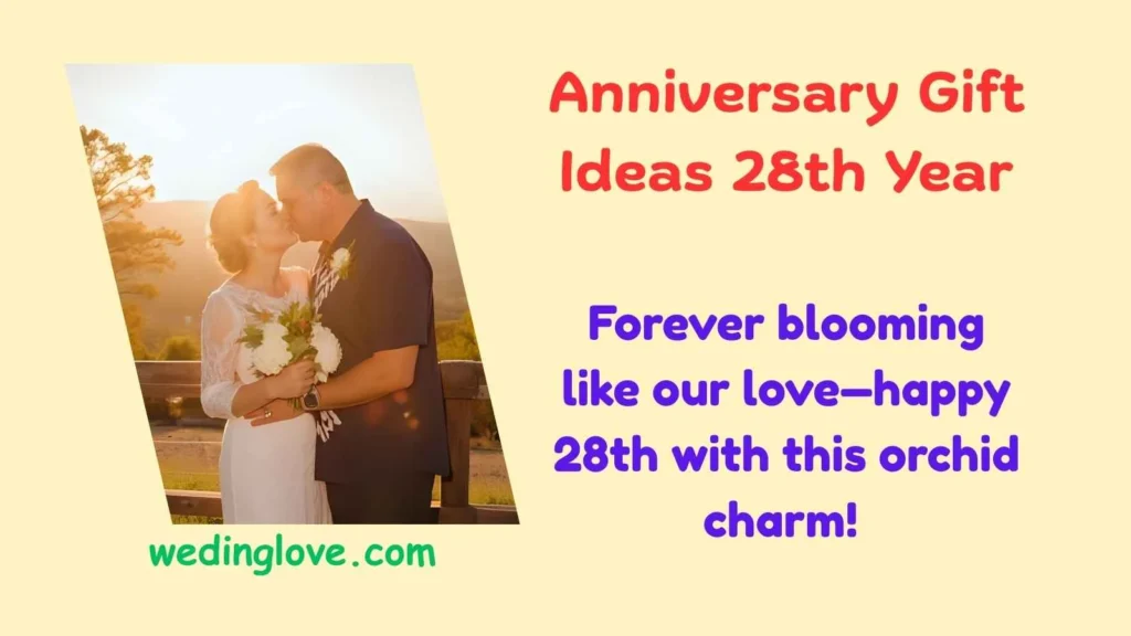 Anniversary Gift Ideas 28th Year