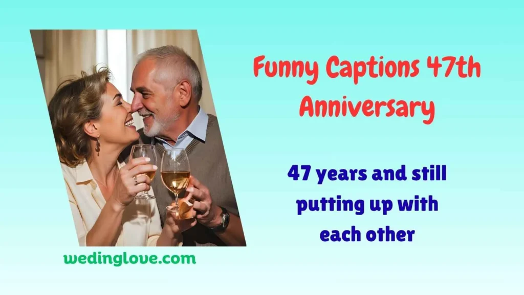 Funny Captions 47th Anniversary