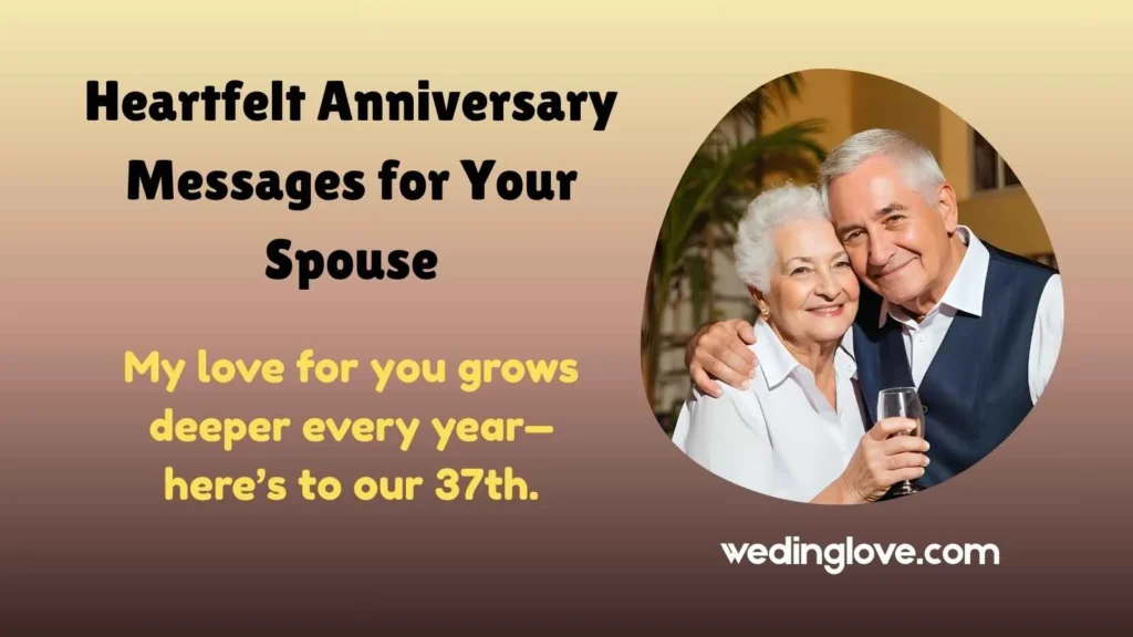 Heartfelt Anniversary Messages for Your Spouse