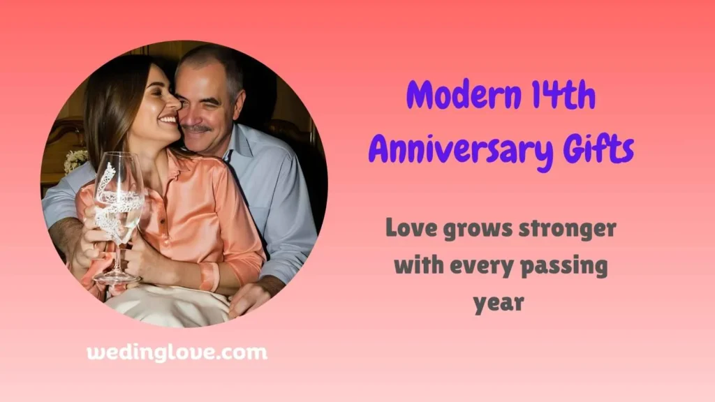 Modern 14th Anniversary Gifts