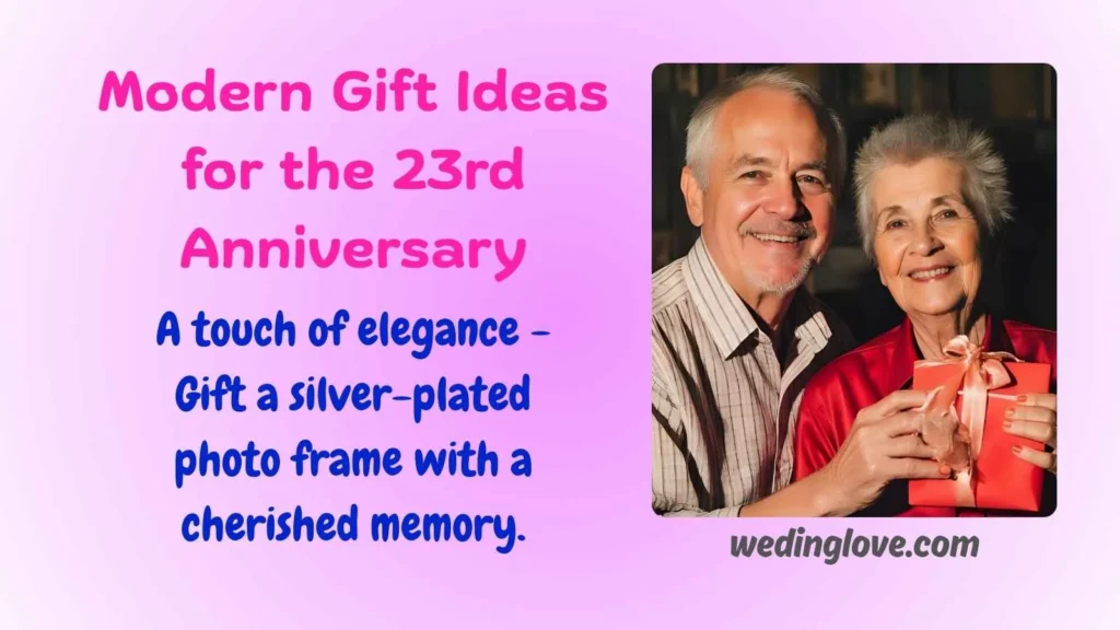 Modern Gift Ideas for the 23rd Anniversary