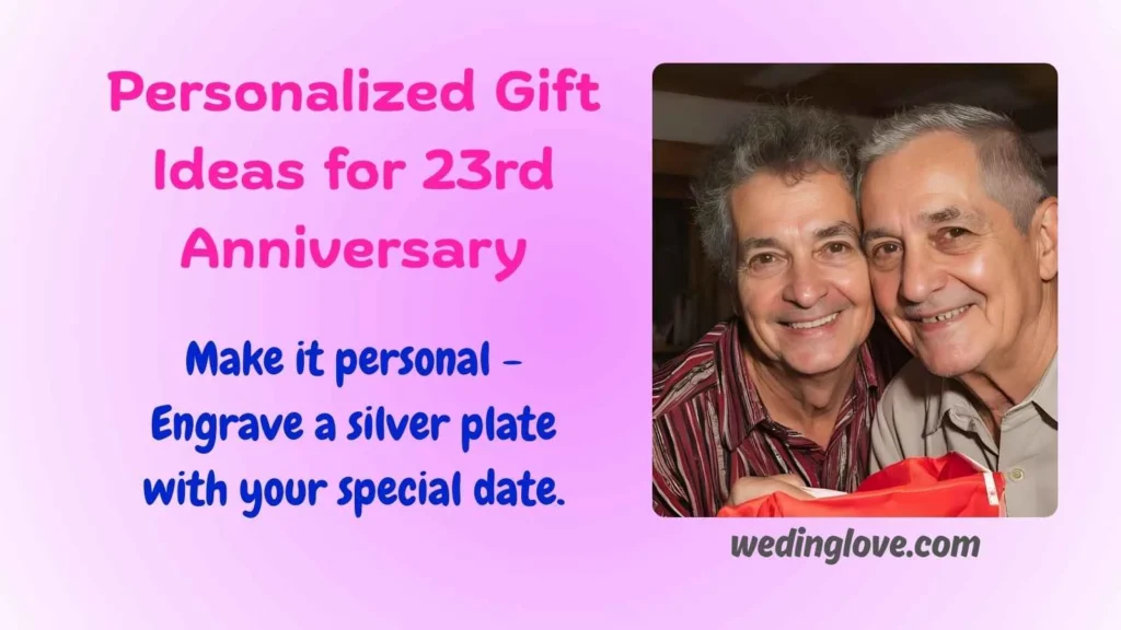 Personalized Gift Ideas for 23rd Anniversary