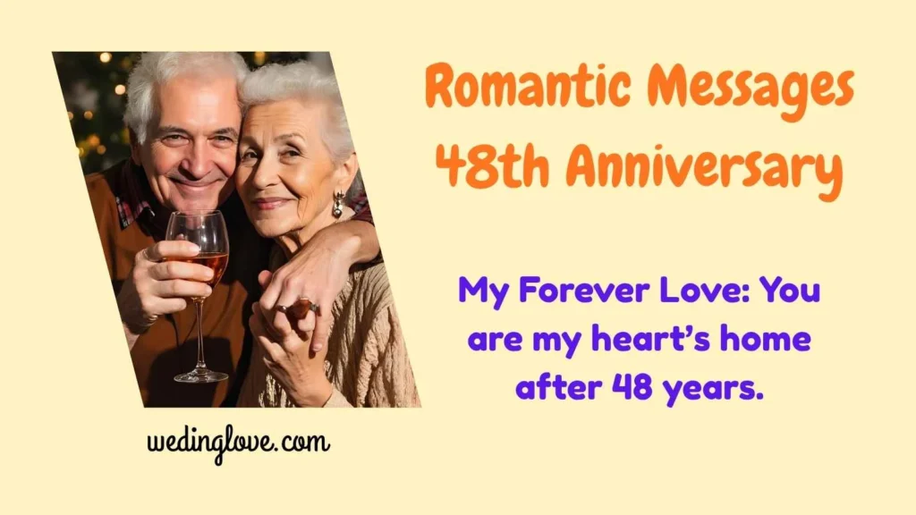 Romantic Messages 48th Anniversary