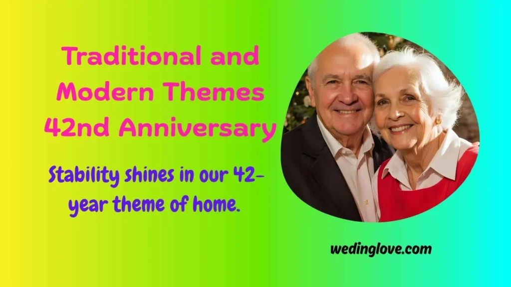 Traditional and Modern Themes 42nd Anniversary