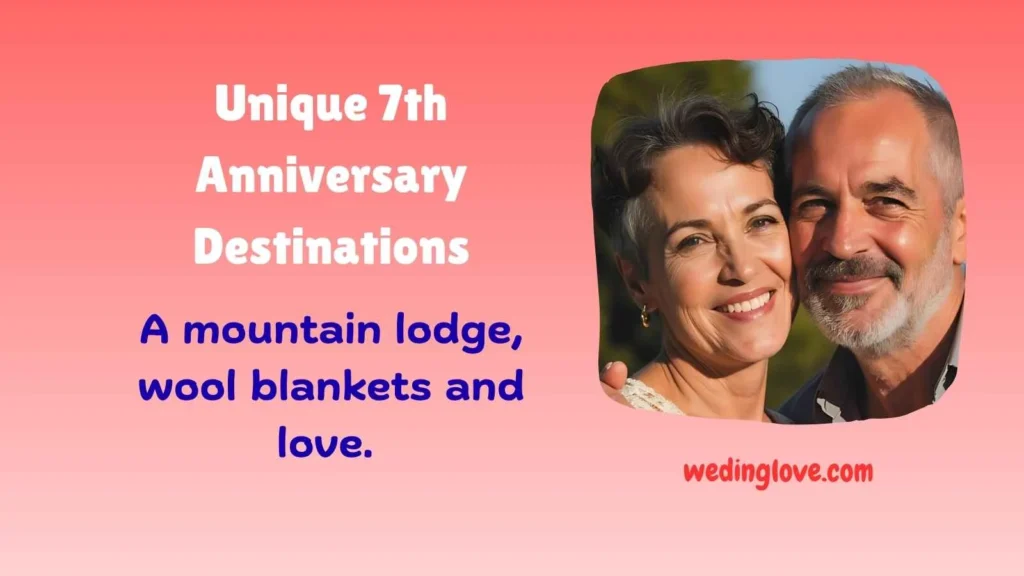 Unique 7th Anniversary Destinations