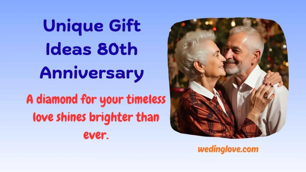 Unique Gift Ideas 80th Anniversary