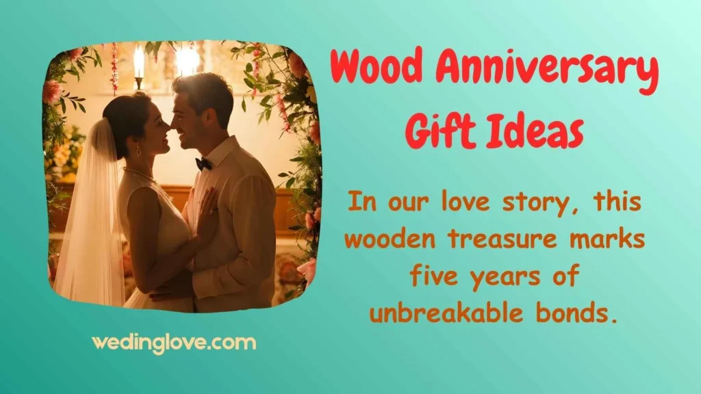 Wood Anniversary Gift Ideas