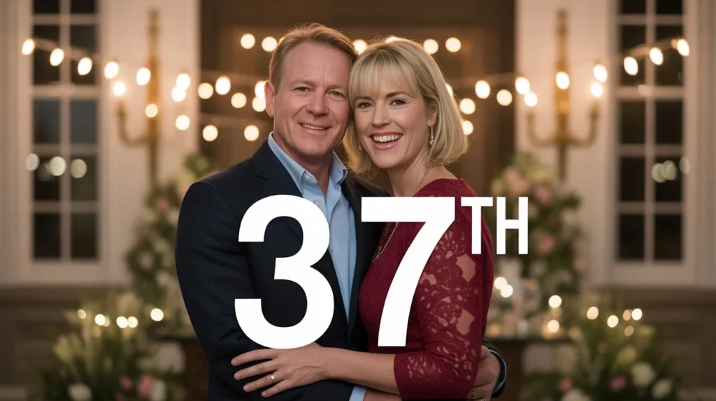 Unique 37th Anniversary Traditions