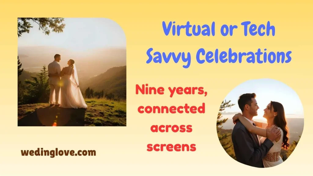 Virtual or Tech Savvy Celebrations