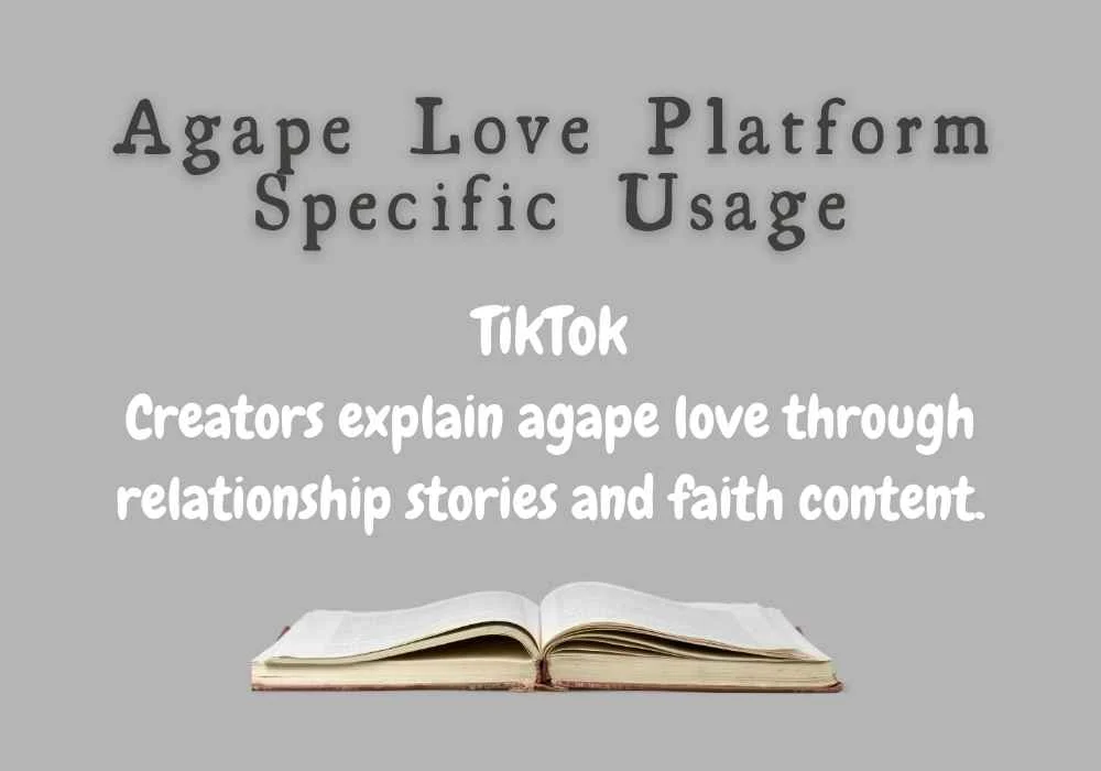 Agape Love Platform Specific Usage