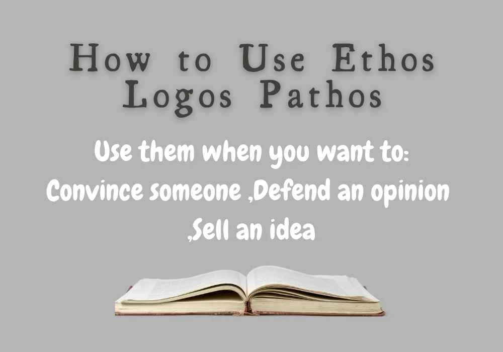 How to Use Ethos Logos Pathos