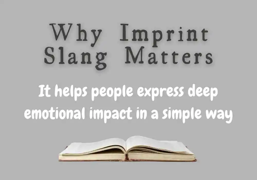Why Imprint Slang Matters