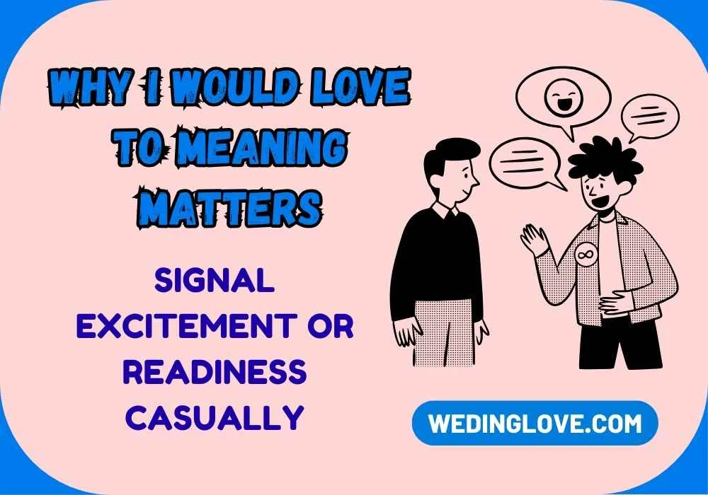 Why I Would Love to Meaning Matters