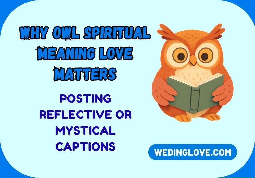 Why Owl Spiritual Meaning Love matters