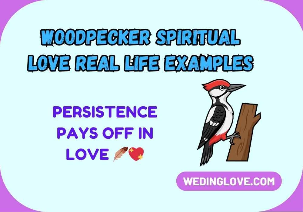 Woodpecker Spiritual Love Real Life Examples
