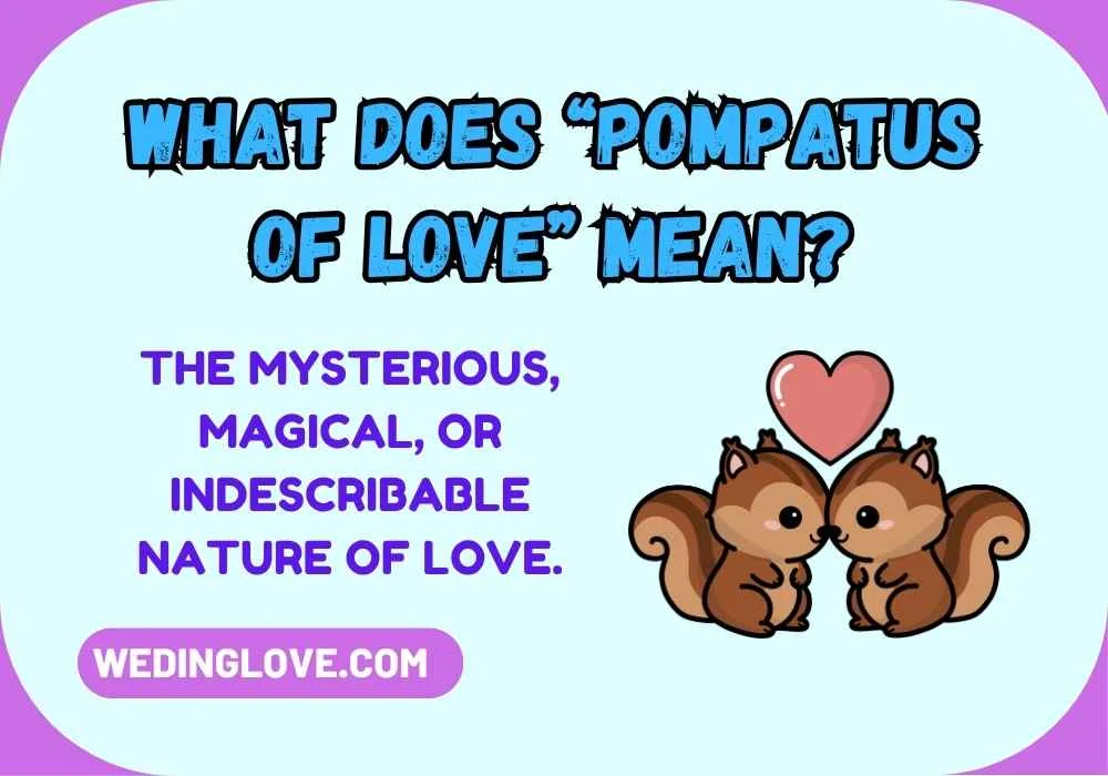 What Does “Pompatus of Love” Mean?