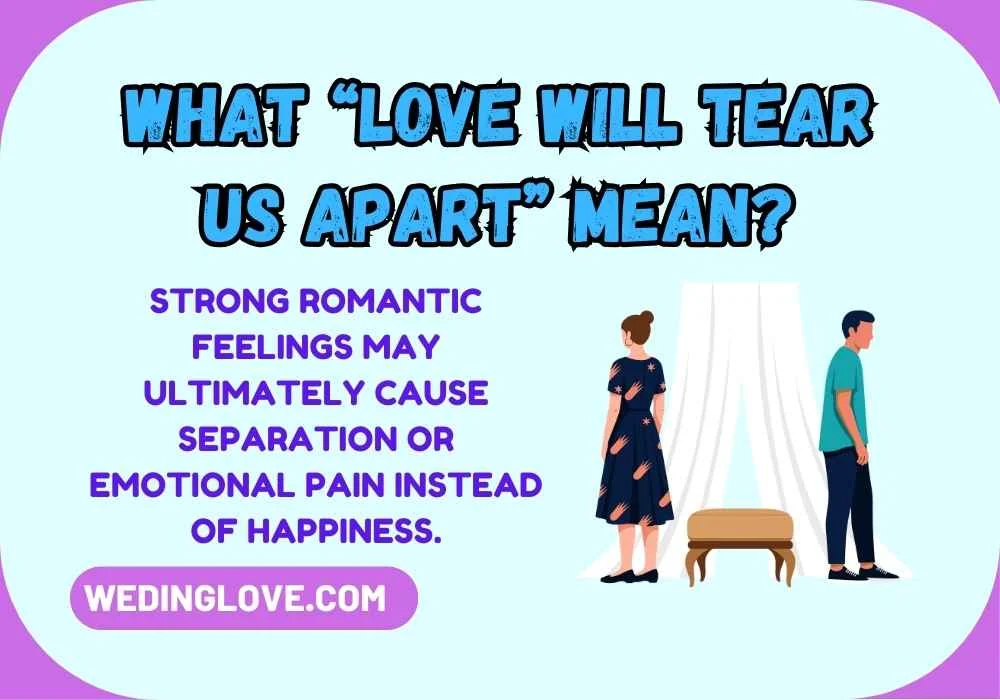 What “Love Will Tear Us Apart” Mean?