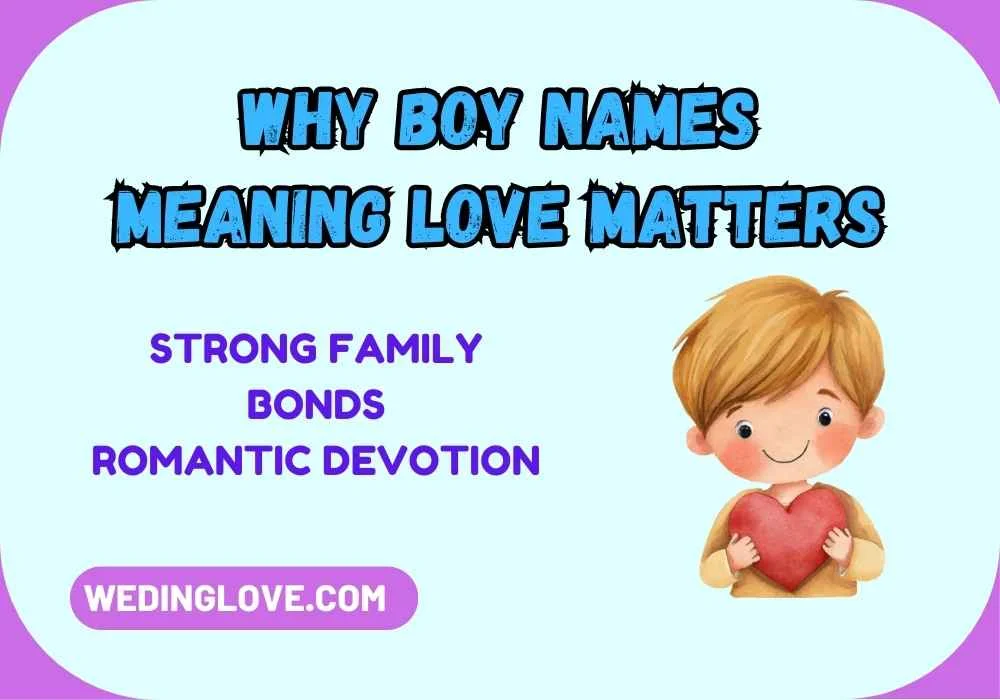Why Boy Names Meaning Love Matters