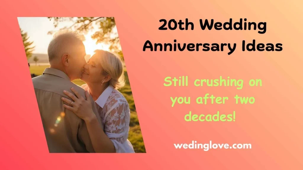 20th wedding anniversary ideas