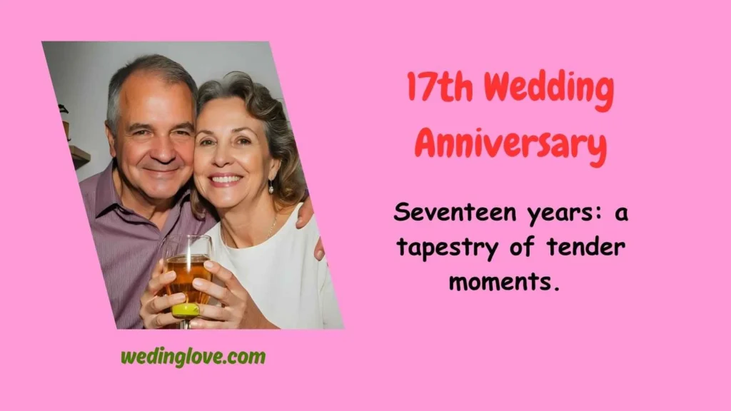 17th wedding anniversary