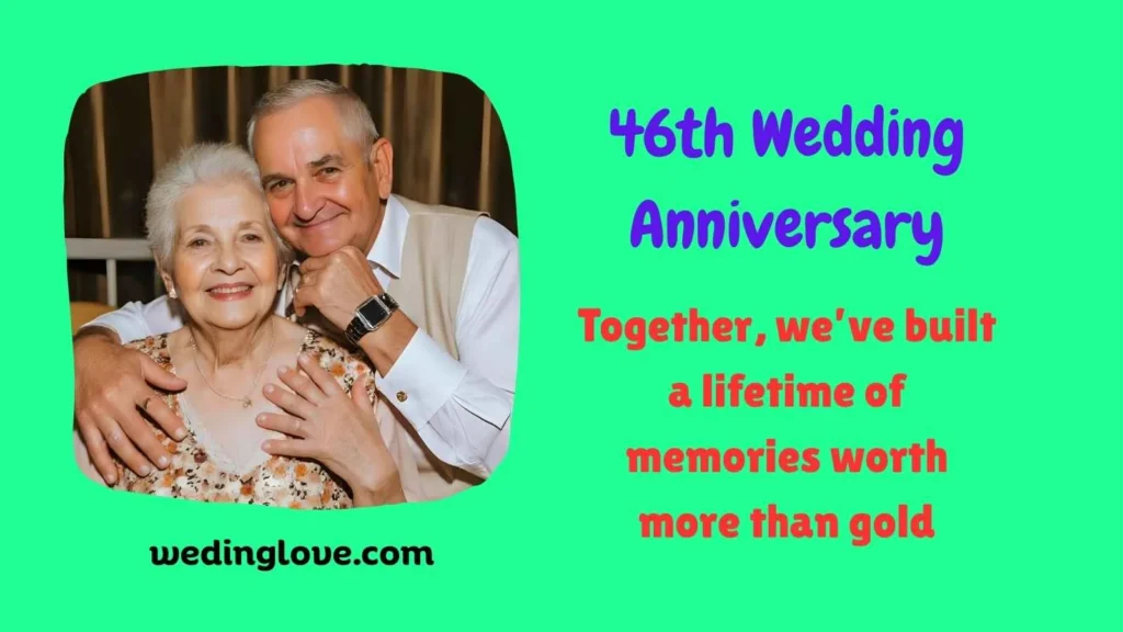 46th wedding anniversary