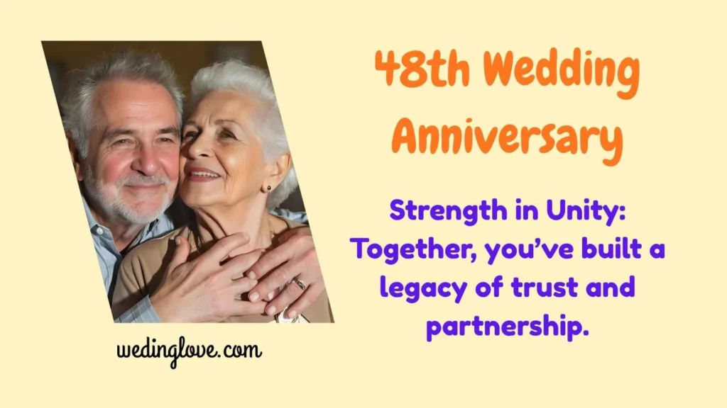 48th wedding anniversary