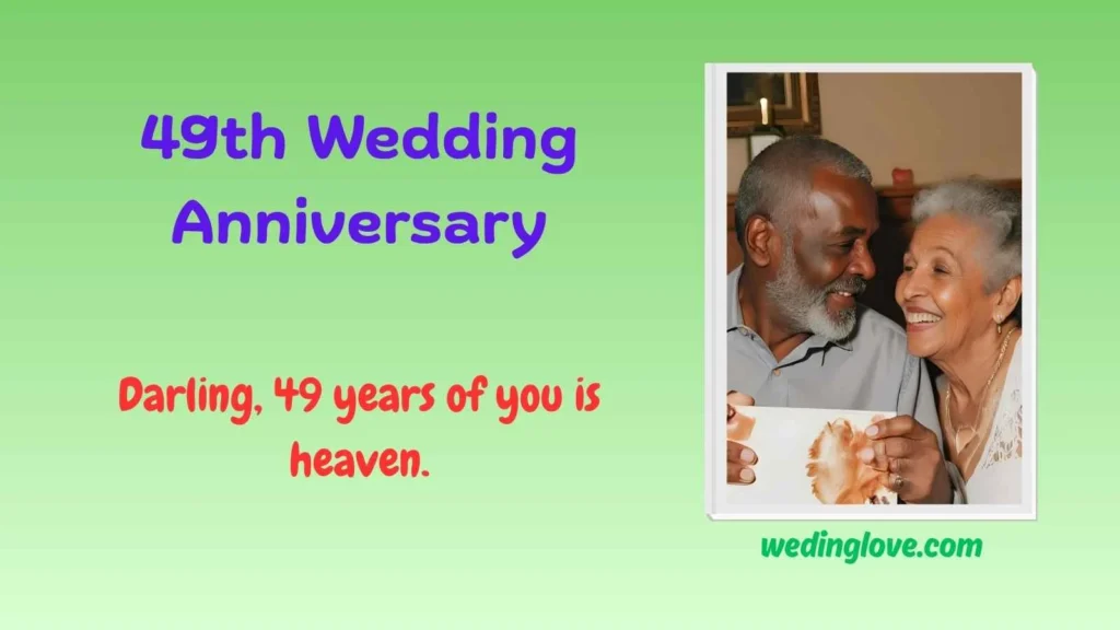 49th wedding anniversary