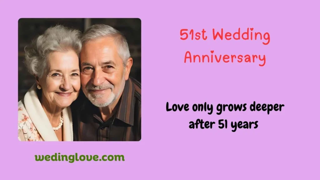 51st wedding anniversary