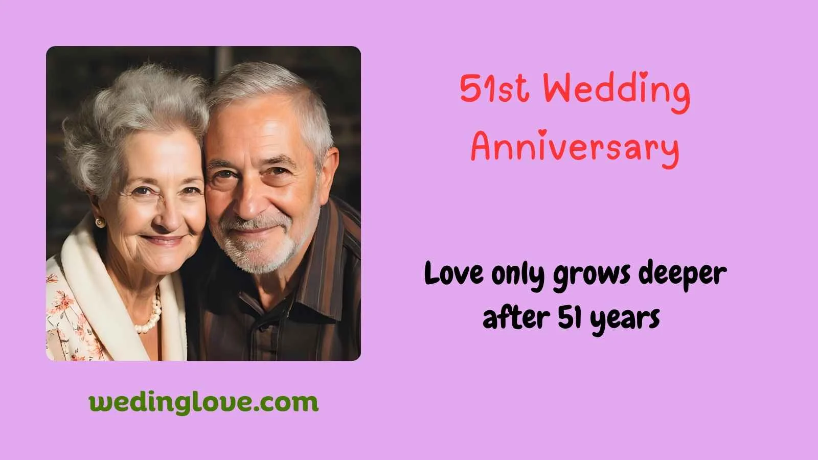 51st wedding anniversary