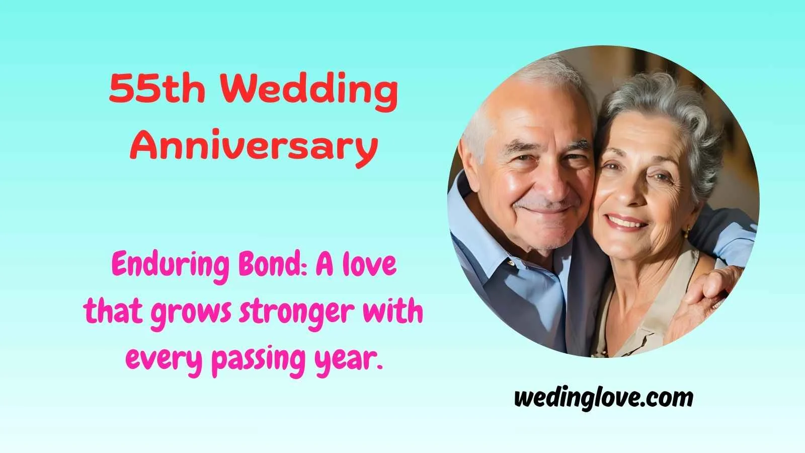 55th wedding anniversary