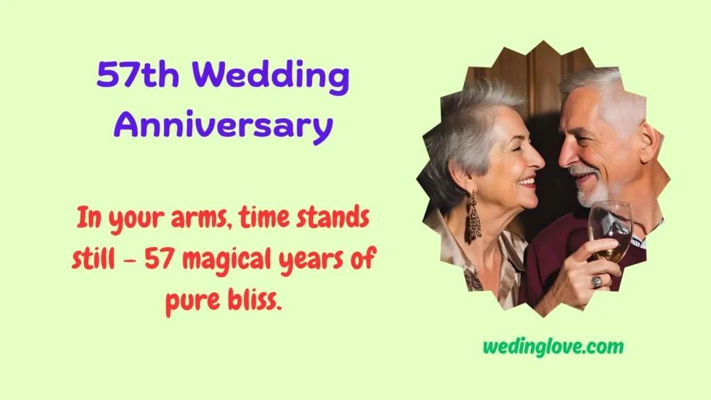 57th wedding anniversary