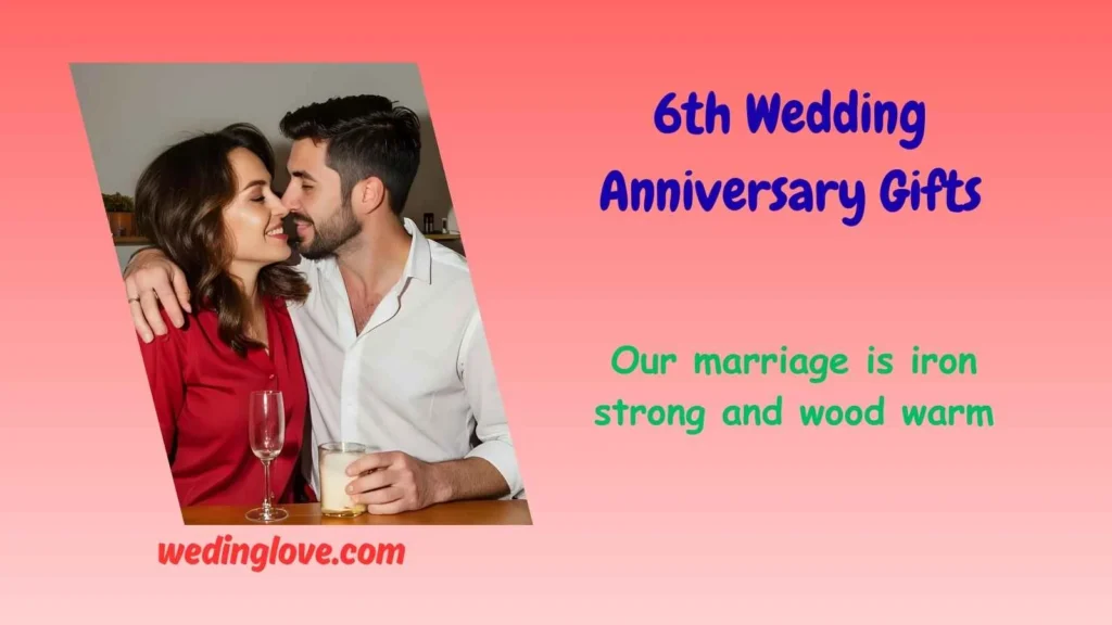 6th wedding anniversary gifts