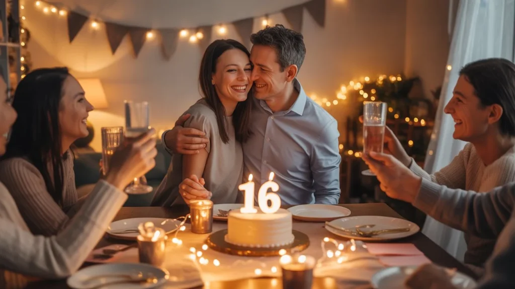 affordable 16th anniversary celebration