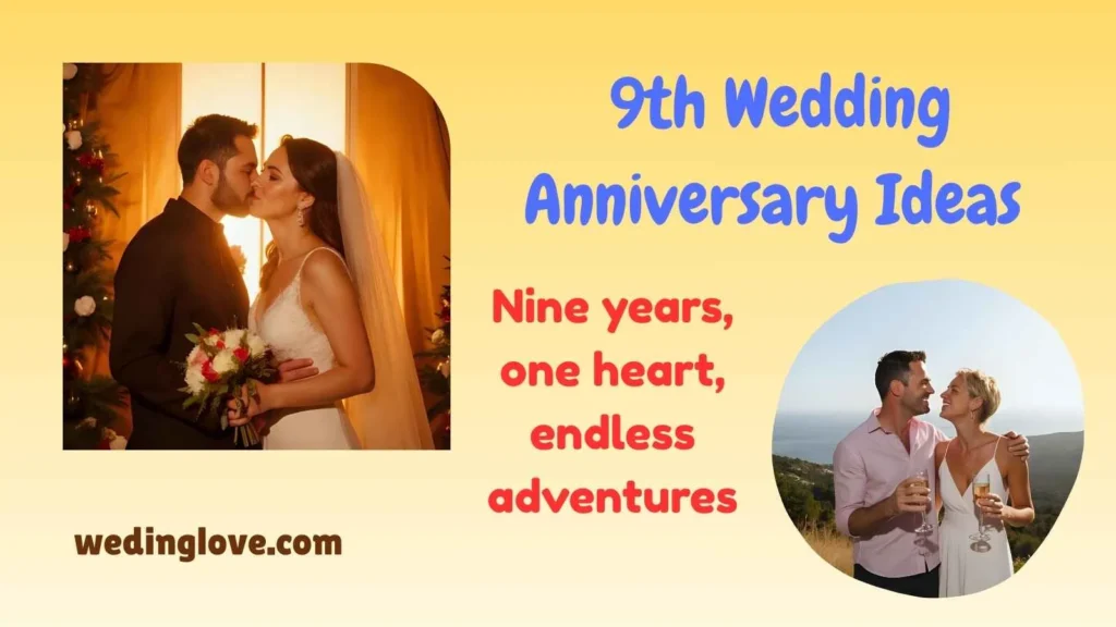 9th wedding anniversary ideas
