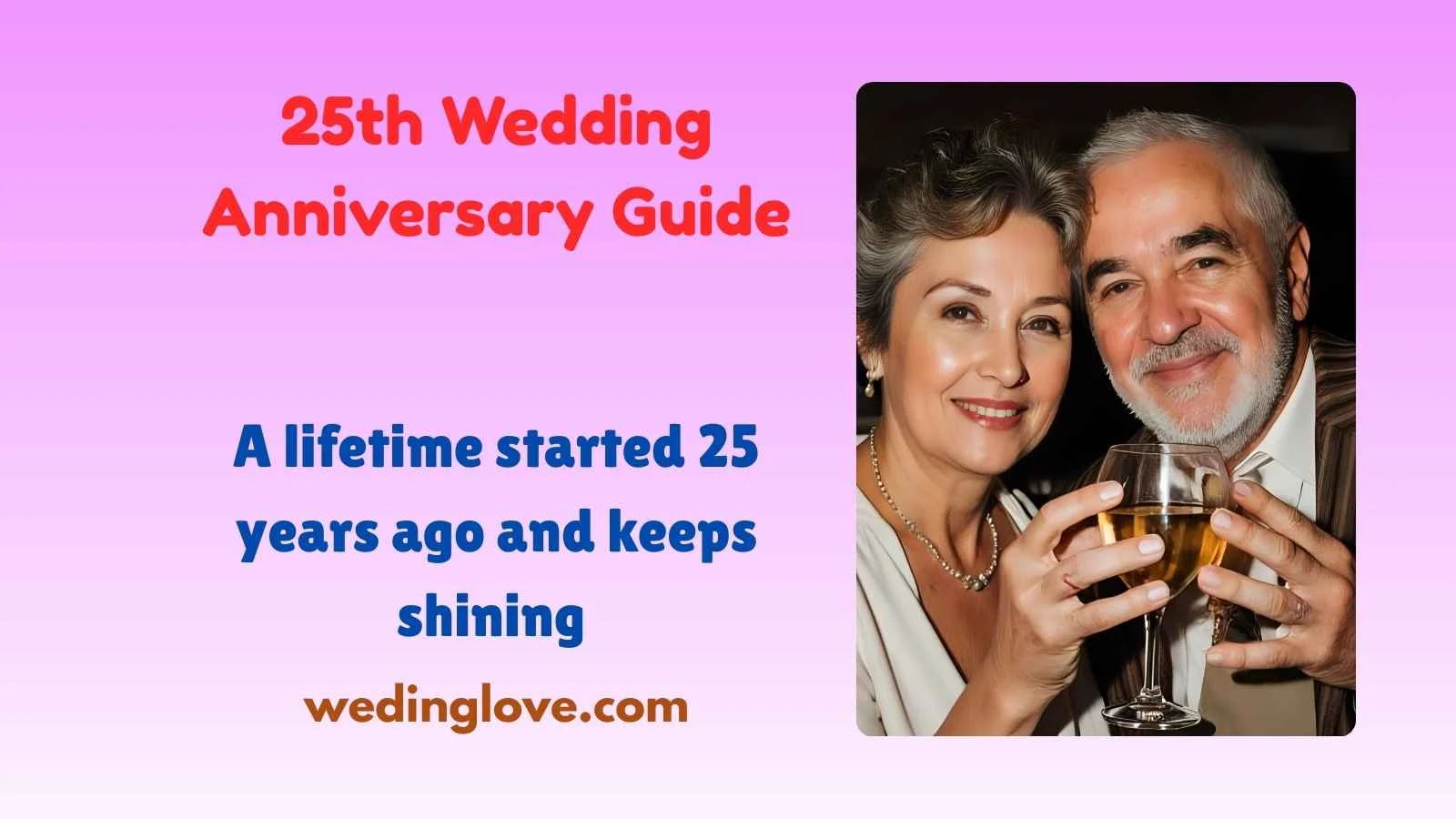 25th Wedding Anniversary Guide