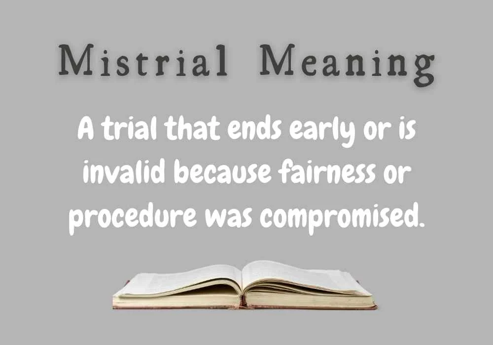 Mistrial Meaning