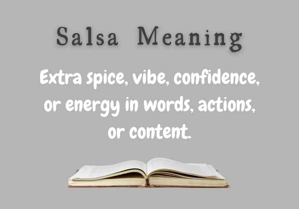 Salsa Meaning