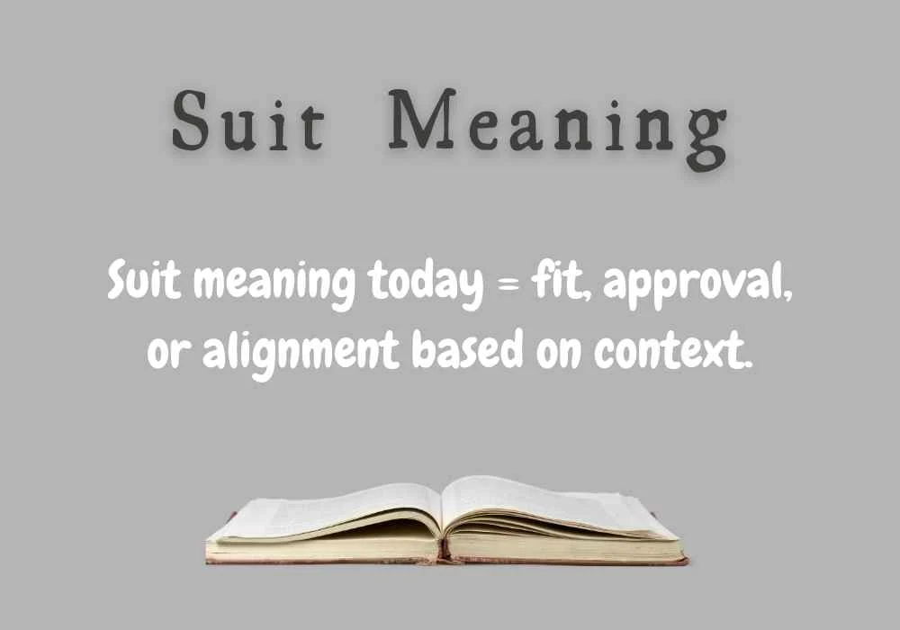 Suit Meaning