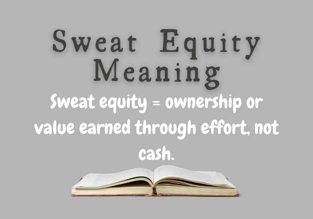 Sweat Equity Meaning